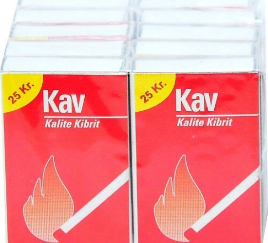 KAV KİBRİT (10X10)100LÜ*20
