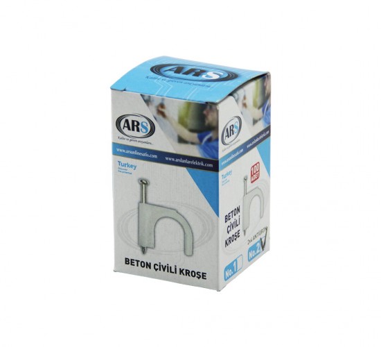 ARS KOD-347949 ( NO-2 ) ( 100PCS ) BETON ÇİVİLİ KROŞE ( 2X4 ANTİGRON )*10X20