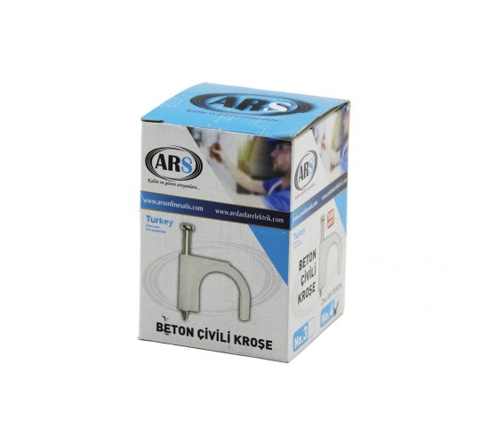ARS KOD-347951 ( NO-4 ) ( 100PCS ) BETON ÇİVİLİ KROŞE ( 2X4 ANTİGRON )*10X20