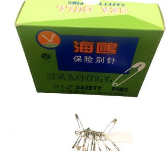 SEA GULL ( GÜMÜŞ ) ( NO-0-1-2# = MİX ) ÇENGELLİ İĞNE ( 72PCS X 12Lİ=(4+4+4)=864PCS=PAKET )*1X50