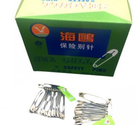 SEA GULL ( GÜMÜŞ ) ( NO-3# ) ÇENGELLİ İĞNE ( 36PCS X 12Lİ = 432PCS=PAKET )*1X40