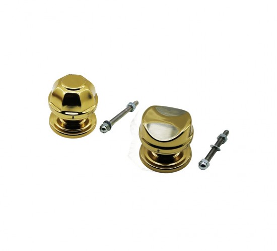 KRT-1073 ( SARI & ALBFRİN ) ( KAPI BABASI ) KAPI TOKMAK ( MİX=KRİSTAL & PAPATYA & SEKİZGEN & KUMRU )*8X12