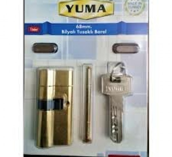 YUMA YM-B68BT TUZAKLI BİLYALI SARI BAREL 68MM*50