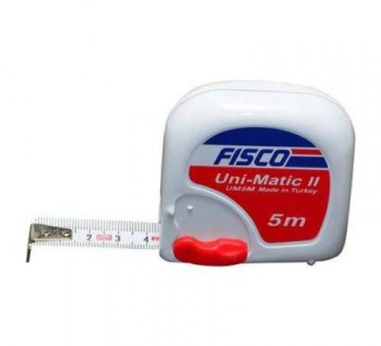 FISCO UNİ-MATİC II ( 5MTX19MM ) ( STOPLU ) ŞERİT METRE*10X10