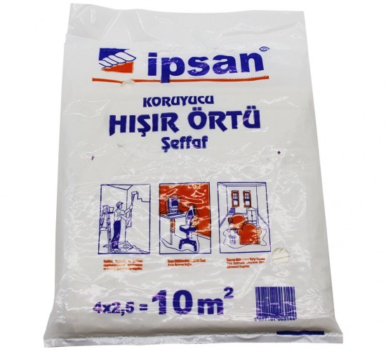İPSAN 10-M2 ( HIŞIR ) ŞEFFAF KORUYUCU ÖRTÜ*40