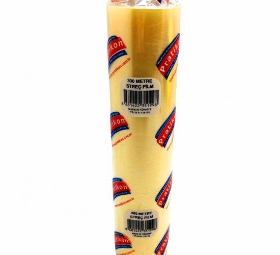 PRATİKON PR-8245 ( 30CM X 300MT ) PVC ( GIDA ) STREÇ FİLM DÖKME*25
