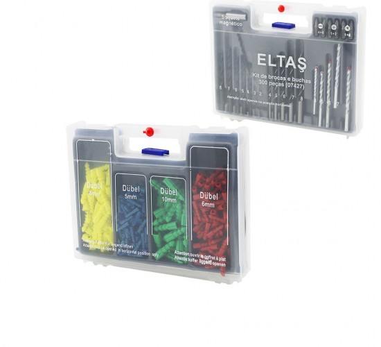 ELTAŞ LRD-70 (24PCS) (MATKAP UCU =AHŞAP-BETON-METAL) ( BİTS UÇ= (--)(+) (⁕) (SETİ) ++ (DÜBEL= 5-6-8-10MM )*40