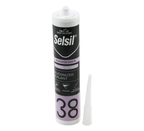 SELSİL ( SİYAH ) ( MASTİK ) SİLİKONİZE 500GR*25=K