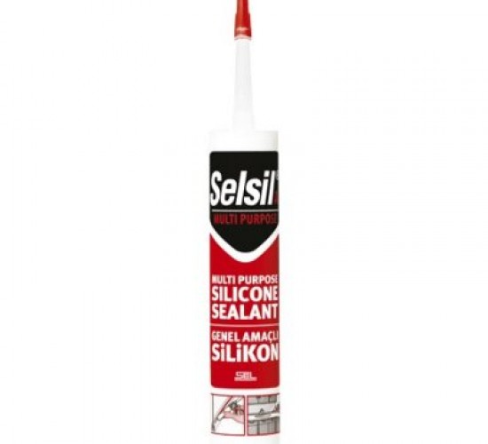 SELSİL-2528 ( BEYAZ ) ÜNİVERSAL SİLİKON 280 GR*25=K