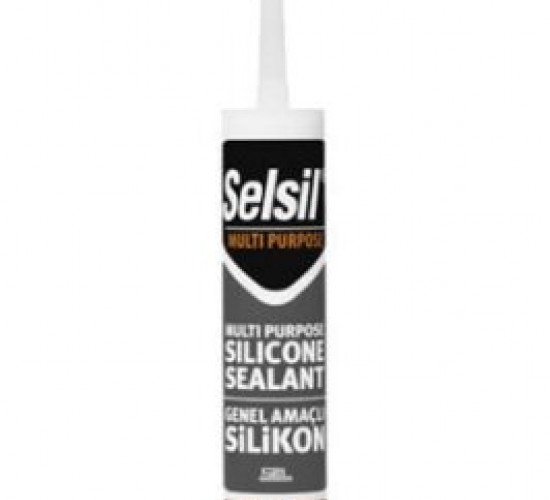 SELSİL-2529 ( SİYAH ) ÜNİVERSAL SİLİKON 280 GR*25=K