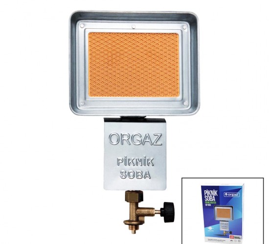 ORGAZ PICNIC HEATER ( DAR & AYGAZ MUSLUK ) SB-600 KAMP & PİKNİK SOBA ( TÜP ÜZERİ )*20
