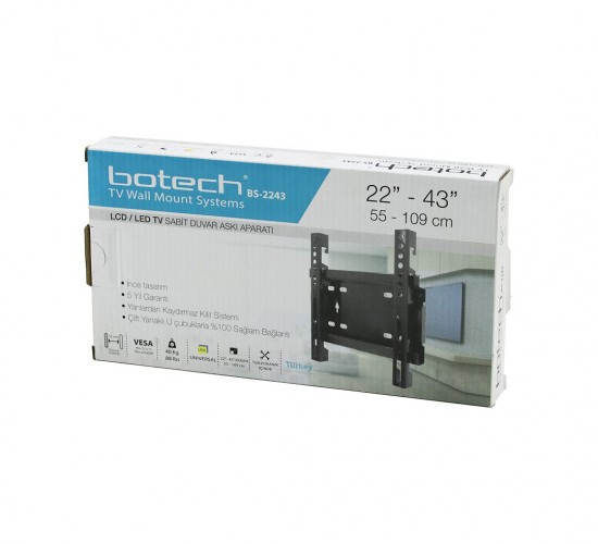 BOTECH BS-2243-2232 SABİT TV ASKI APARATI 55X109CM*30