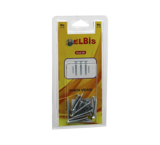 ELBİS-29 ( 3.5X30  ) SUNTA VİDASI ( 30PCS )*12X24