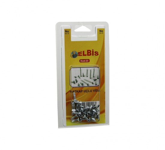 ELBİS-23 ( 3.9X13 ) MATKAP UÇLU VİDA*12X24