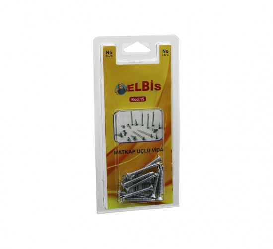 ELBİS-15 ( 3.9X32 ) MATKAP UÇLU VİDA*12X24