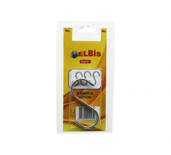 ELBİS-61 ( BÜYÜK ) ( S ) KANCA*12X24