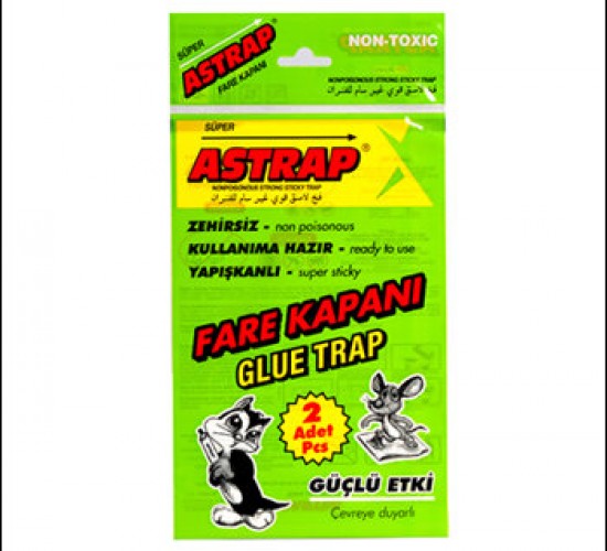 BROFAR ASTRAP ( 2PCS ) FARE YAPIŞKANLI KAĞIT KAPAN*12X8