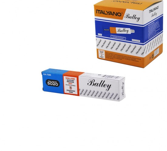 İTALYANO 5020  KA-708K BALLEY ( 50GR ) BALLY YAPIŞTIRICI (KÖSELE-DERİ-LASTİK-SUNİ TAHTA-CAM-PORSELEN-BAKALİT)*20X20