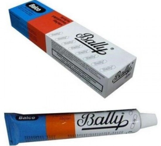 BALLY BALCO ( 50GR ) YAPIŞTIRICI (KÖSELE-DERİ-LASTİK-SUNİ TAHTA-CAM-PORSELEN-BAKALİT-MADENİ LEVHA-OTOMOTİV CONTA-FİTİL)*20X5