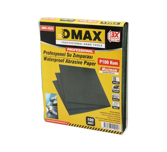 ŞAHİN TOOLS ŞHT-211 ( 100 KUM ) KAĞIT SU ZIMPARASI ( 230X280MM )*100X10
