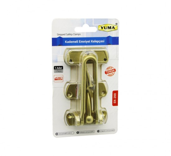 YUMA EK-200 -701 ( SARI ) ÇELİK KAPI EMNİYET KELEPÇE*60