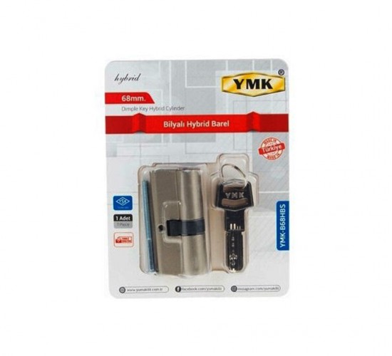 YMK-B68-HBS HİBRİT SATEN BİLYALI BAREL 68MM*50