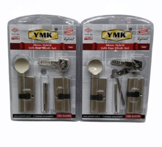 YMK-B68HBG HİBRİT SATEN BİLYALI BAREL SET 68MM*30