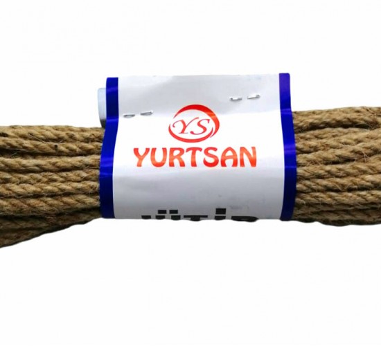 YURTSAN KALIN JÜT İP NATUREL 5MMX6-6.5MT*12X20