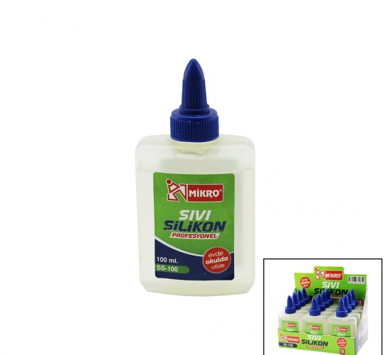 MİKRO SS-100 ( 100ML ) SIVI SİLİKON*12X12