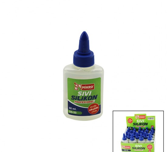 MİKRO SS-50 ( 60ML ) SIVI SİLİKON*24X12