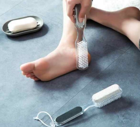 4STEP PEDİCURE PADDLE-755 #026 ( 4IN1 ) FIRÇALI TOPUK TAŞI ( TÖRPÜ & PARLATMA )*288