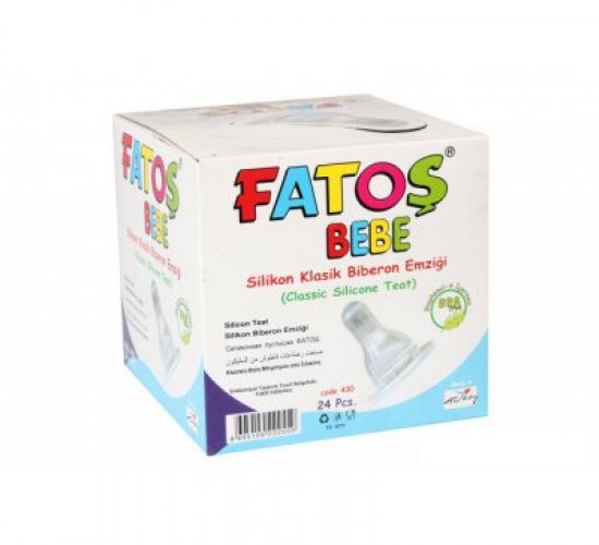 FATOŞ BEBE-430 BİBERON BAŞLIK EMZİK*24X24