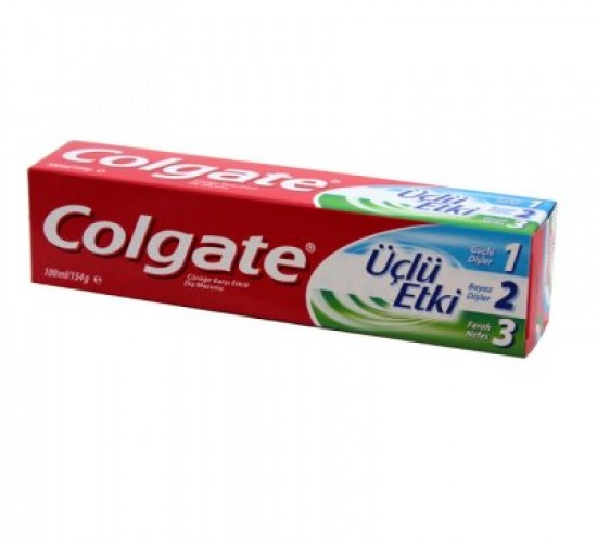 COLGATE ( ÜÇLÜ ETKİ ) DİŞ MACUNU 100ML*12X6