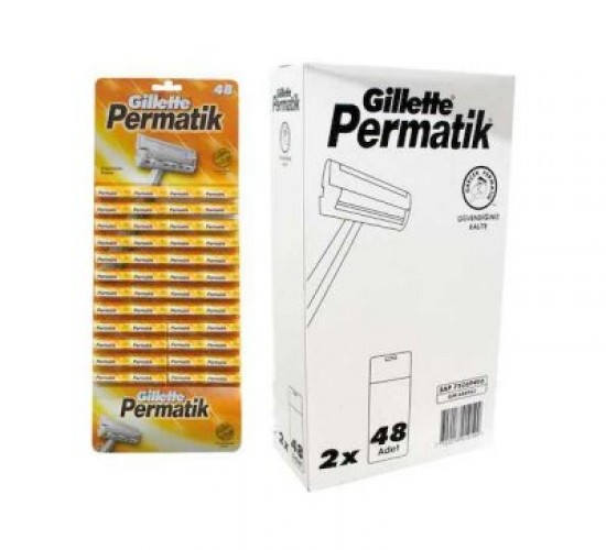 PERMATİK ( TEK BIÇAK ) SAPLI JİLET ( 96PCS )*1X15