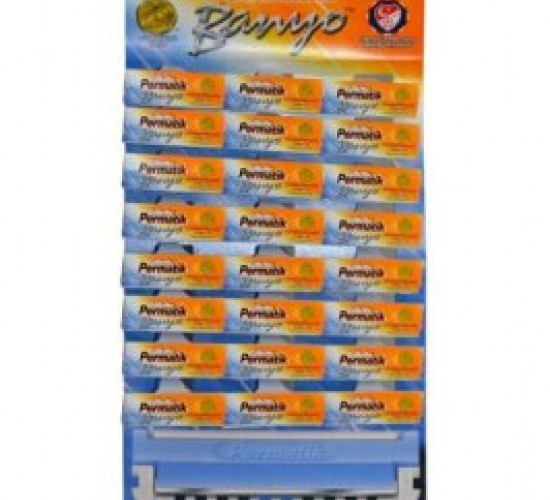 PERMATİK ( BANYO ) SAPLI JİLET KARTELA ( 48PCS )*1X20