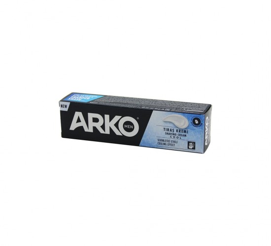 ARKO MEN ( COOL ) ( MAVİ ) ( SERİNLETİCİ  ETKİLİ ) TRAŞ ( KREMİ ) ( 90GR / 86ML )*12X6