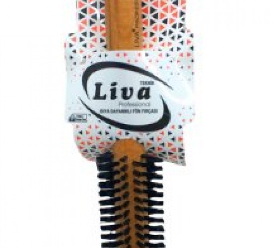 LİVA NO-305 TEKLİ ISIYA DAYANIKLI FÖN SAÇ FIRÇASI*12X26
