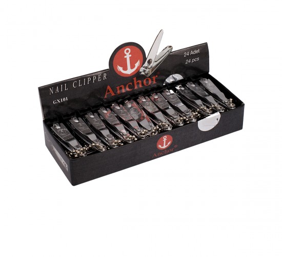 ANCHOR GX-101 ( KÜÇÜK GRİ ) TIRNAK MAKASI*24X50
