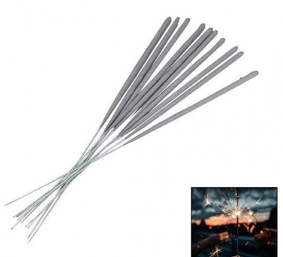 CHAPLIN SPARKLERS ( 10PCS ) ( DUMANSIZ ) TEL MAYTAP*100X10
