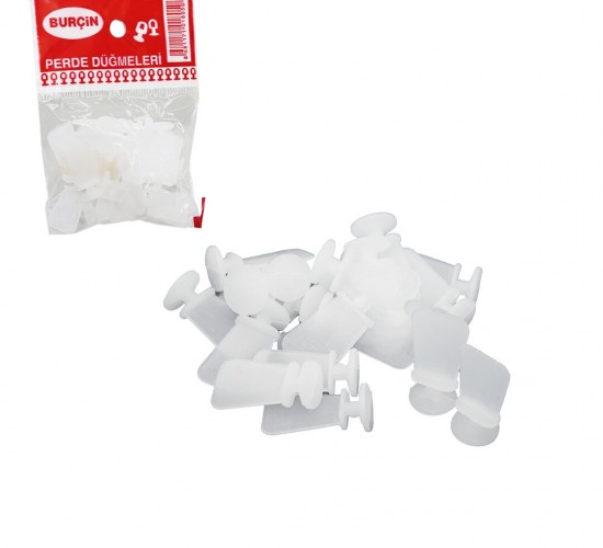 İST.GRUP ( MAKİNE DİKMELİ ) PERDE DÜĞMESİ ( 20PCS ± 2AD )*25X40