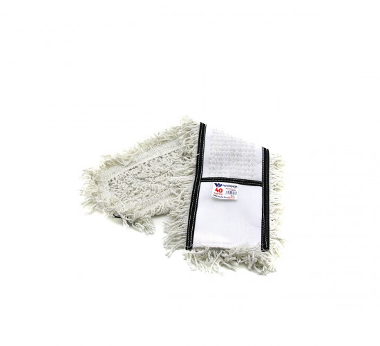WERMOP WM-16011 ( 40CM ) NEMLİ MOP ( YEDEK ) ( SÜPER EMİCİ & DAYANIKLI İPLİ PASPAS )*100