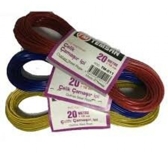 TESA TM-417 ( PVC KAPLAMA ) ( 20MT ) ÇAMAŞIR İPİ*12X10