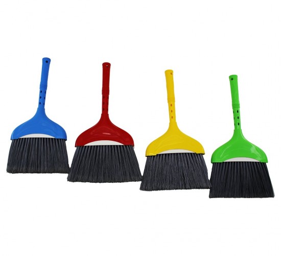 URVE UR-3256 LALE ( NO:3 ) SÜPÜRGE ( RENKLİ PLASTİK & SAPTAK SAPLI )*30