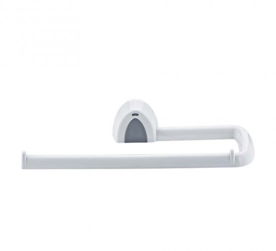 QLUX L-00108 KAĞIT HAVLU ASACAK ( BEYAZ PLASTİK ) ( YAPIŞKANLI & DUVARA MONTE )*36