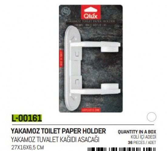 QLUX L-00161 YAKAMOZ WC KAĞITLIK*36