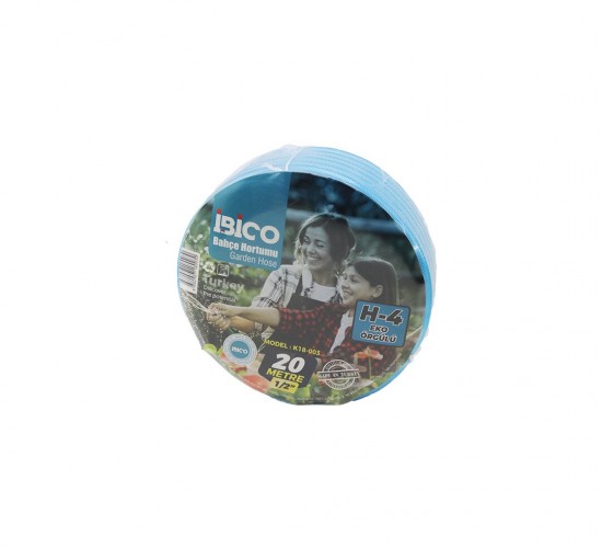 İBİCO K18-003 H-4 EKO ÖRGÜLÜ ( 1/2 ) 20MT.BAHÇE HORTUMU*1