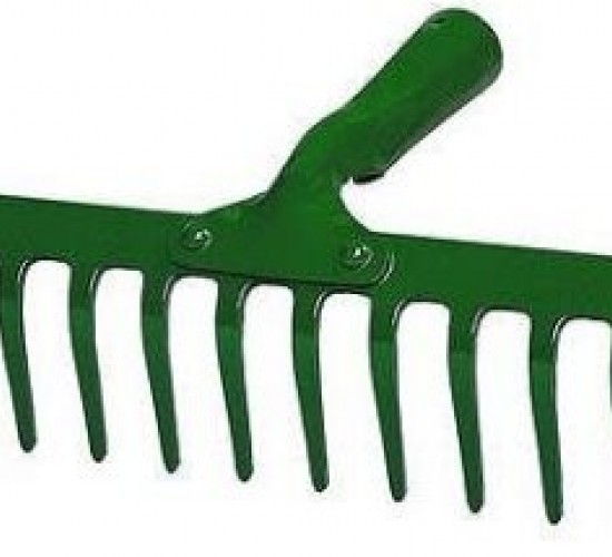 İBİCO YEŞİL ( 16 DİŞLİ ) METAL TIRMIK ( 37.5CM )*12=K