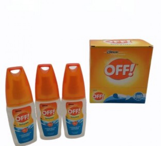 JOHNSON OFF ( VÜCUT LOSYONU ) SİNEK SİVRİSİNEK KOVUCU ( SPREY ) ( 100ML )*12X4