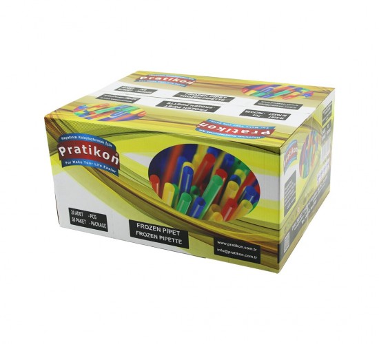 PRATİKON PR-1160 LÜKS FROZEN BÜYÜK PİPET ( 20PCS )*50=K