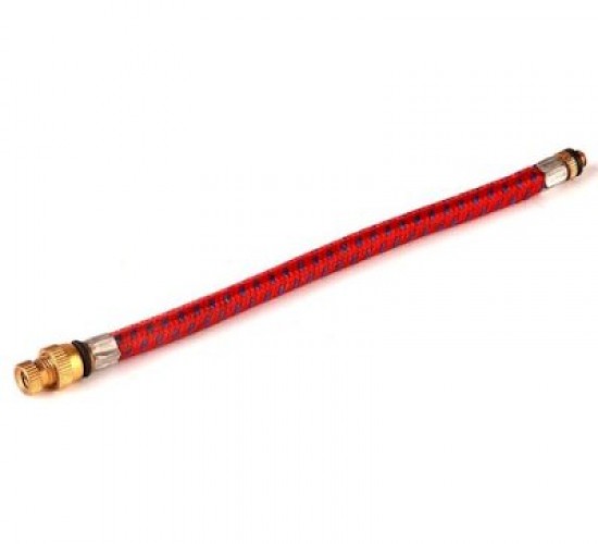 İBİCO K-24 ( İP ÖRGÜLÜ ) ( 10CM ) ( KALIN AĞIZ ) ( BİSİKLET & TOP ) POMPA HORTUMU*50X1